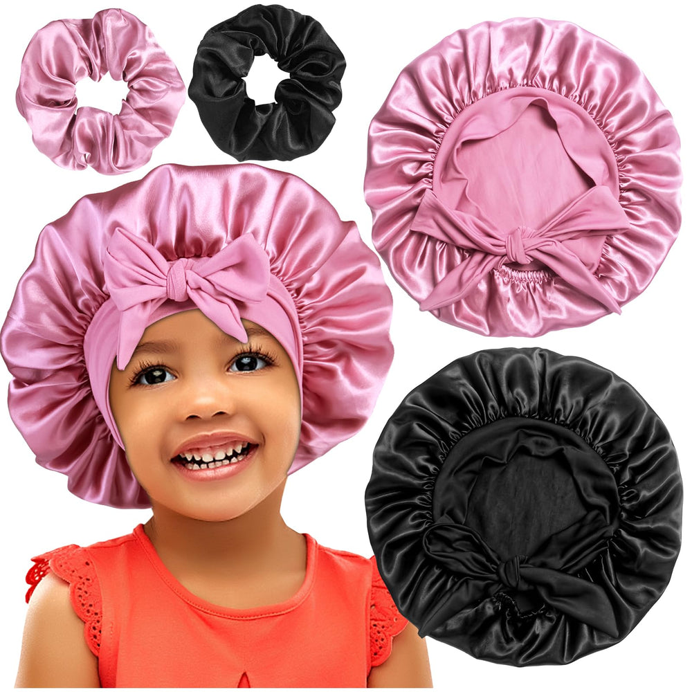Heniho bonete satinado para niñas durmiendo evita enredos