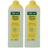 Heno de Pravia Original: botella de colonia con aroma fresco para uso diario