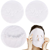 HEQU: toalla facial 4-pack para cuidado diario de la piel y absorción de productos.