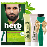 Herb Speedy tintura de barba crema suave para color duradero