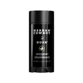 Desodorante Herban Cowboy Dusk en botella de 2.8 oz para uso diario.