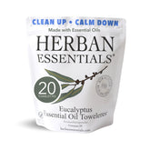 Herban Essentials toallitas-desechables manos-cuerpo para limpieza suave
