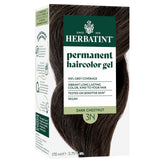Herbatint 3N Castano Oscuro aplicado para cobertura total de canas.