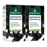 Herbatint teinture cheveux 2N brun: couverture des gris résistants.