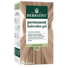 Tinte Herbatint 8N en botella para rubio claro y color natural