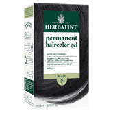 Herbatint 1N negro: cobertura 100% de canas para tono natural y duradero.
