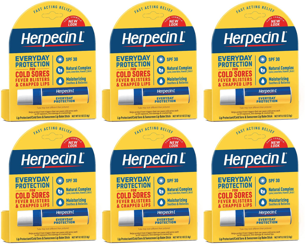 Herpecin L pack compact stick protecteur lèvres SPF30: protection mobile.