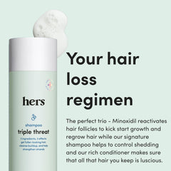 Acondicionador de HIMS & HERS, crema suave, mejora manejabilidad y hidratación.
