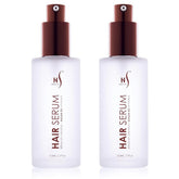 Herstyler Argan Oil Serum bottle glistens with natural shine for all hair types.