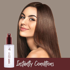 HerStyler Serum, textura suave que no engrasa el cabello.