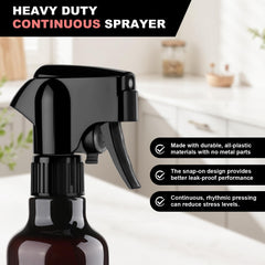 Hethyo atomizadora plástico 12oz, uso para plantas, rociado suave.