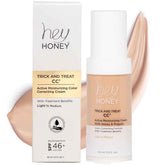 Hey Honey Trick and Treat CC Cream 46, envase compacto para protección diaria.
