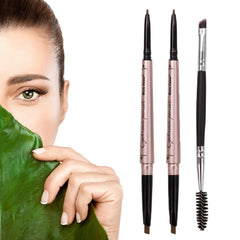 HeyBeauty lápiz cejas dos puntas automático para definición natural.