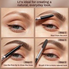 HeyBeauty fórmula resistente al sudor para cejas duraderas.