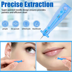 HFYHWT kit portátil de lancetas para imperfecciones, cuidado facial rápido en casa