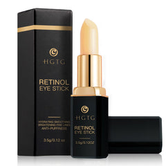 HGTG barra retinol para ojos: empaque compacto para retoques diarios.