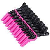 Pinza HH&LL para cabello con dientes anchos y sujeción firme para peinados