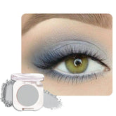 Sombra mate gris neutro de HHLTOH para un look suave y duradero.
