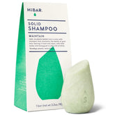 HIBAR Maintain Shampoo Bar packaging closeup showing plastic-free, eco-friendly design