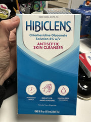 Hibiclens uso en limpieza de piel para cuidado diario.