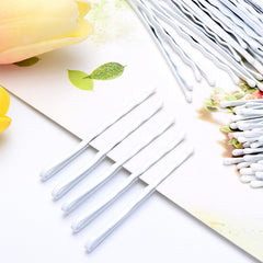 Pinzas Hicarer para fiestas, acabado brillante para looks elegantes.