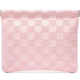 HIGH FIT bolso cosmético de cuero compacto, ideal para llevar maquillaje y monedas con estilo.