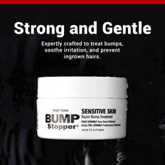 High Time Bumps Stopper Sensitive, cuidado diario para irritaciones de afeitado.