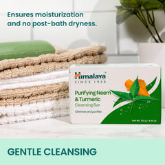 Himalaya, barra purificante libre de crueldad para cuidado diario.