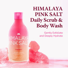 Himalaya Pinksalt, gránulos exfoliantes de sal marina para renovación suave