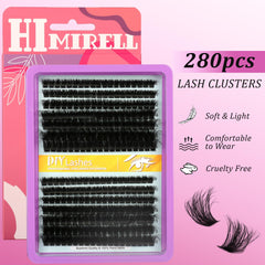 Himirell mezcla 9-18 mm para longitud versátil y estilos personalizados.