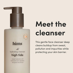 hims & hers High Tide espuma suave que elimina sudor y polvo.