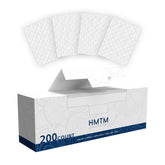 HMTM discos de algodón desmaquillante con diseño diamante y doble capa para limpieza suave