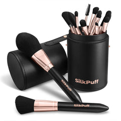 Pincel base HOIFA Silkpuff para una capa uniforme y acabado profesional.