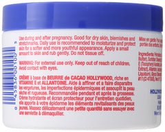 Hollywood Beauty crema manteca cacao: textura cremosa para aplicar en rostro y cuerpo.