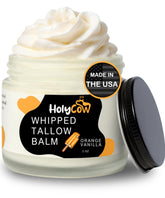 HolyCow bálsamo batido de naranja-vanilla para hidratar piel seca