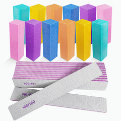 HomeyEra lima y bloques de uñas, set de 24 piezas para múltiples acabados.