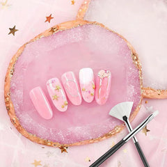 HomTop brochas para uñas, 15 pinceles para trazos, puntos y efectos