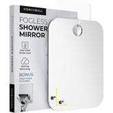 Espejo Honeybull antivaho para ducha con claridad al afeitarse