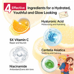 HONLINK Glown sérum visage, action lumineuse et hydratante.