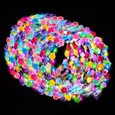 Corona de flores LED HONLYNE de 100 piezas, ideal para fiestas y bodas