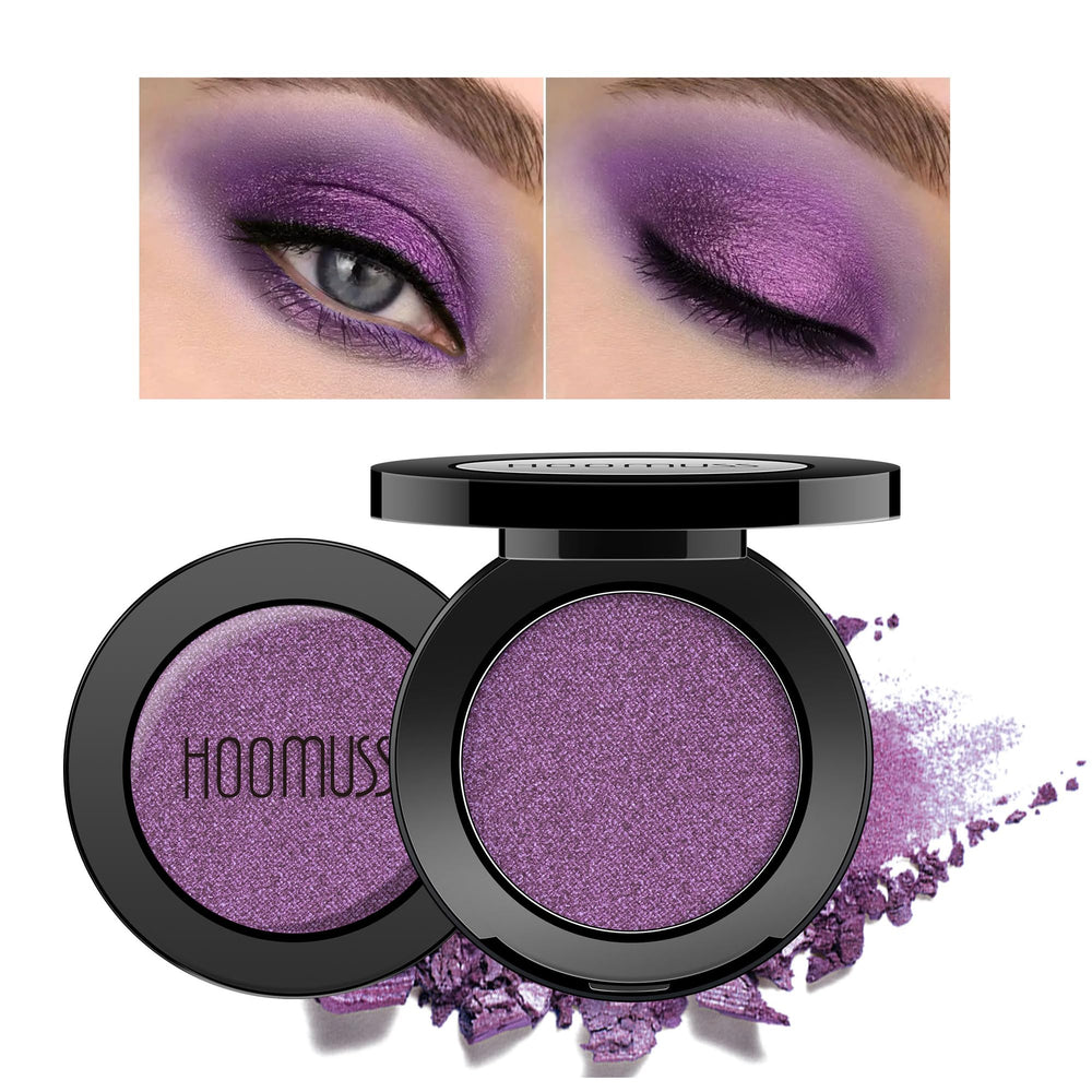 HOOMUSS paleta sombras moradas para looks duraderos y sin pliegues