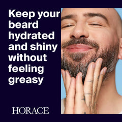 HORACE Aplicación suave en barba para nutrir y suavizar.