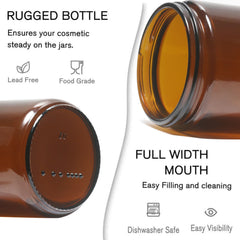 Hormerry capacidad 250ml, contenedor compacto para productos caseros