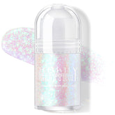 HOSAILY brillo corporal hologográfico sirena, aplicación con rodillo para rostro y piel.