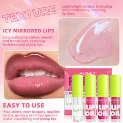 Brillo labial de HOSAILY con acabado brillante y no pegajoso.