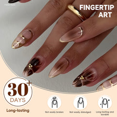 HOSAILY kit completo 24 uñas para ajuste perfecto en cada dedo