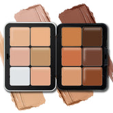 HOSAILY paleta de 12 colores crea corrección suave para un tono natural