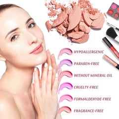 Hot Sugar rubor, 4 tonos, acabado natural para resaltar mejillas.