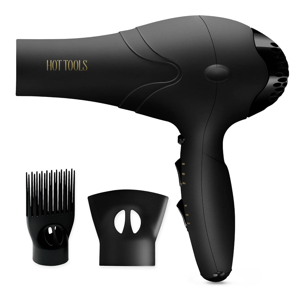 Hot Tools Pro Artist 2100 Iónico Turbo secador frontal, ligero y potente para uso diario.