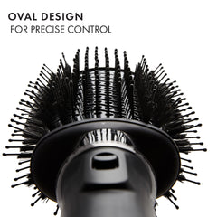 Hot Tools Pro Artist Black Gold One Step: cerámica Thermaglide distribuye calor de forma uniforme.